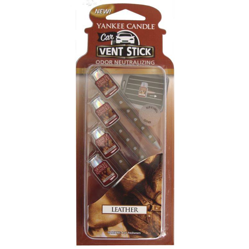 Yankee Candle Vent Stick Autoduft Leather